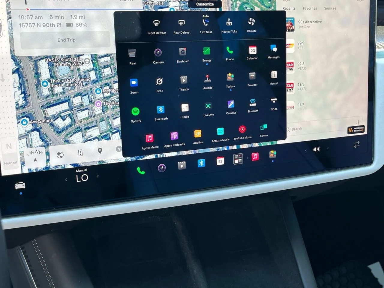 Used 2022 Midnight Silver Tesla Plaid image 27
