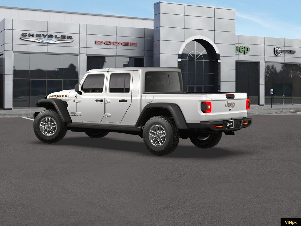 New 2026 Bright White Clear-Coat Exterior Paint Jeep Mojave image 4