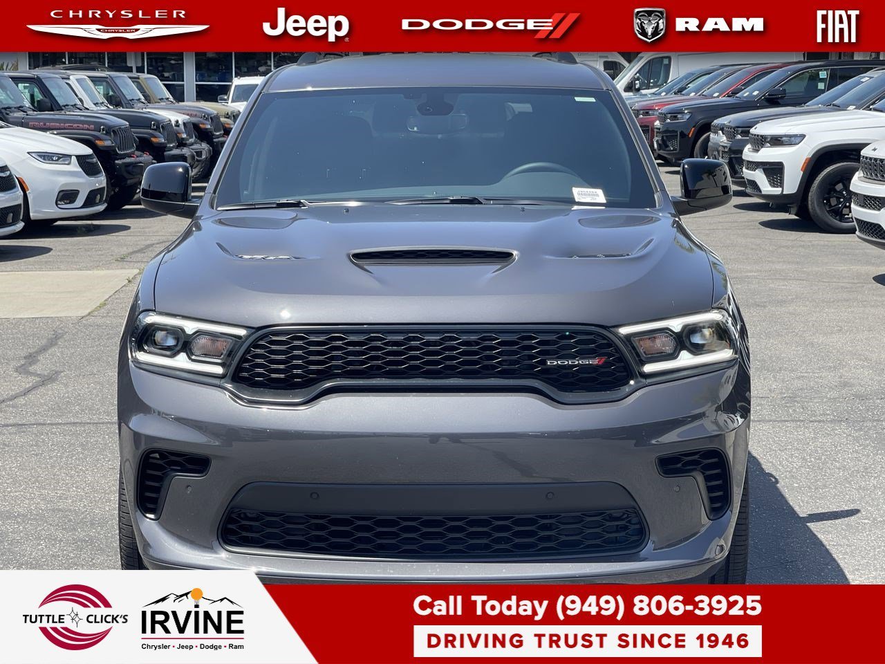 New 2026 Vapor Gray Exterior Paint Dodge GT HEMI V8 image 2