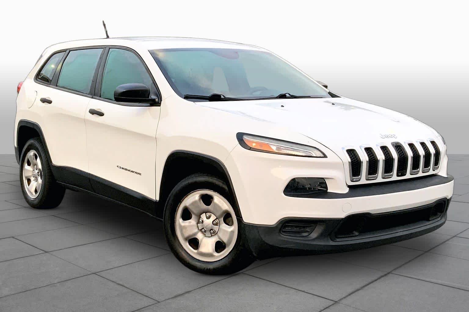 Used 2014 Bright White Clearcoat Jeep Sport image 3