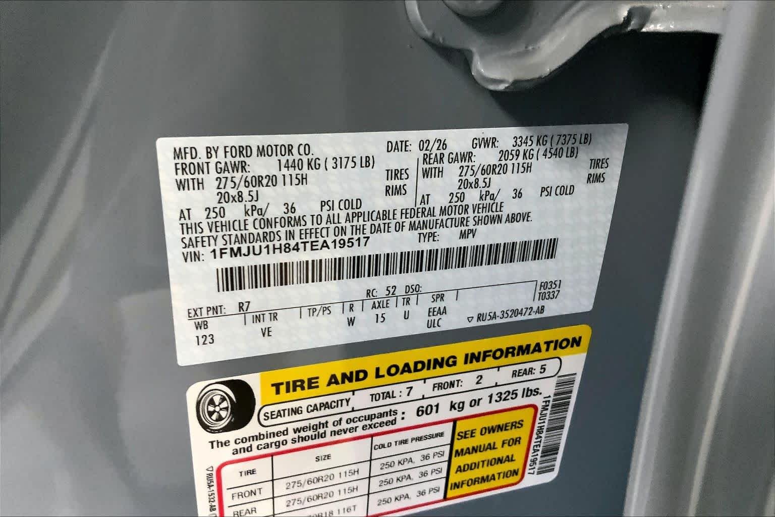 New 2026 Glacier Gray Metallic Tri-Coat Ford Active image 20