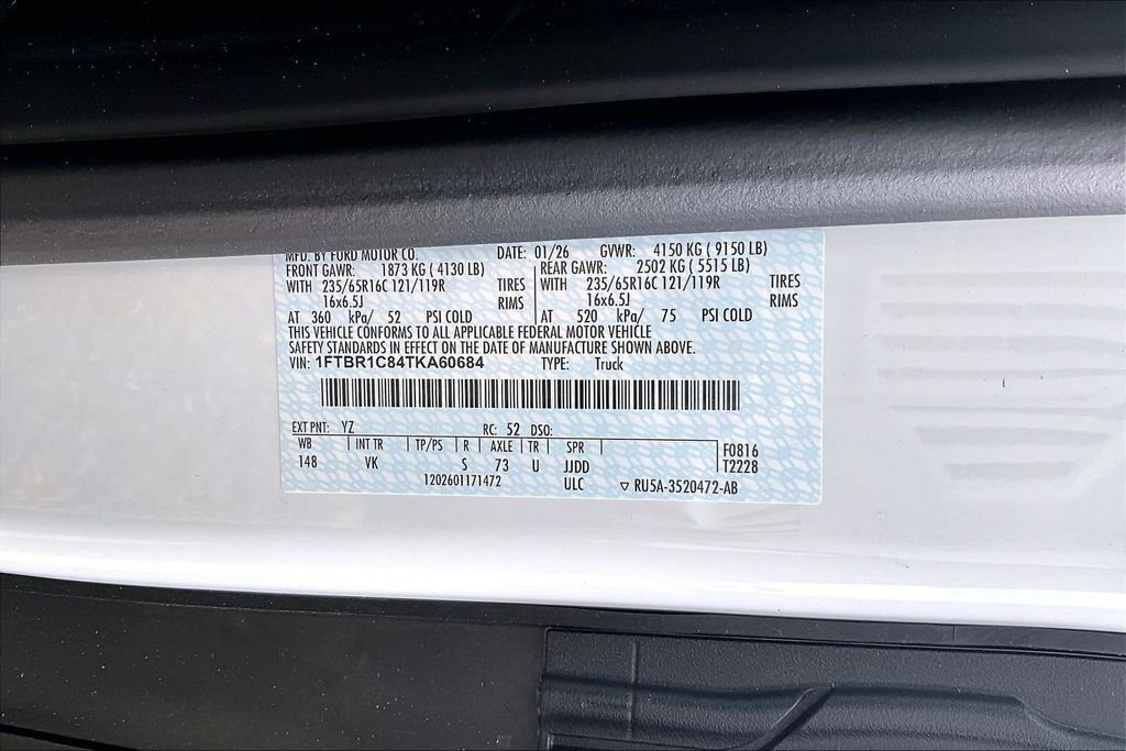 New 2026 Ford Transit-250 Base 3D Cargo Van