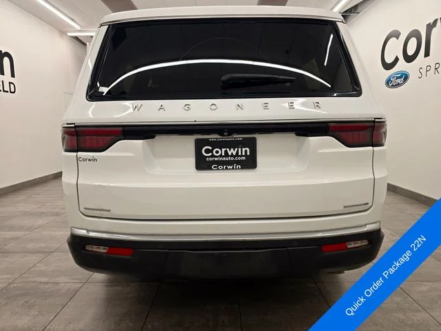 Used 2022 Bright White Clearcoat Jeep Series III image 4