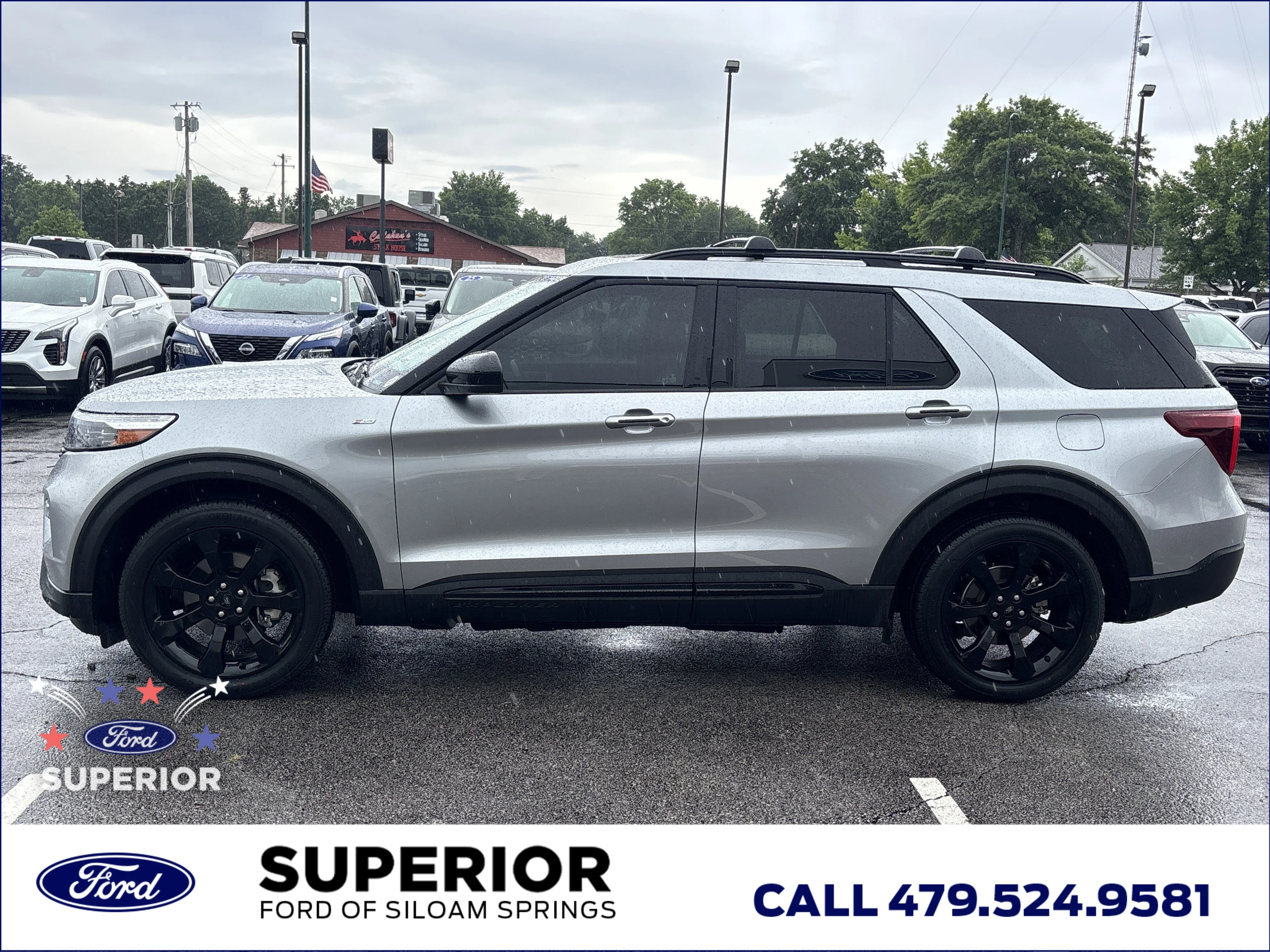 Used 2024 Iconic Silver Metallic Ford ST-Line image 10