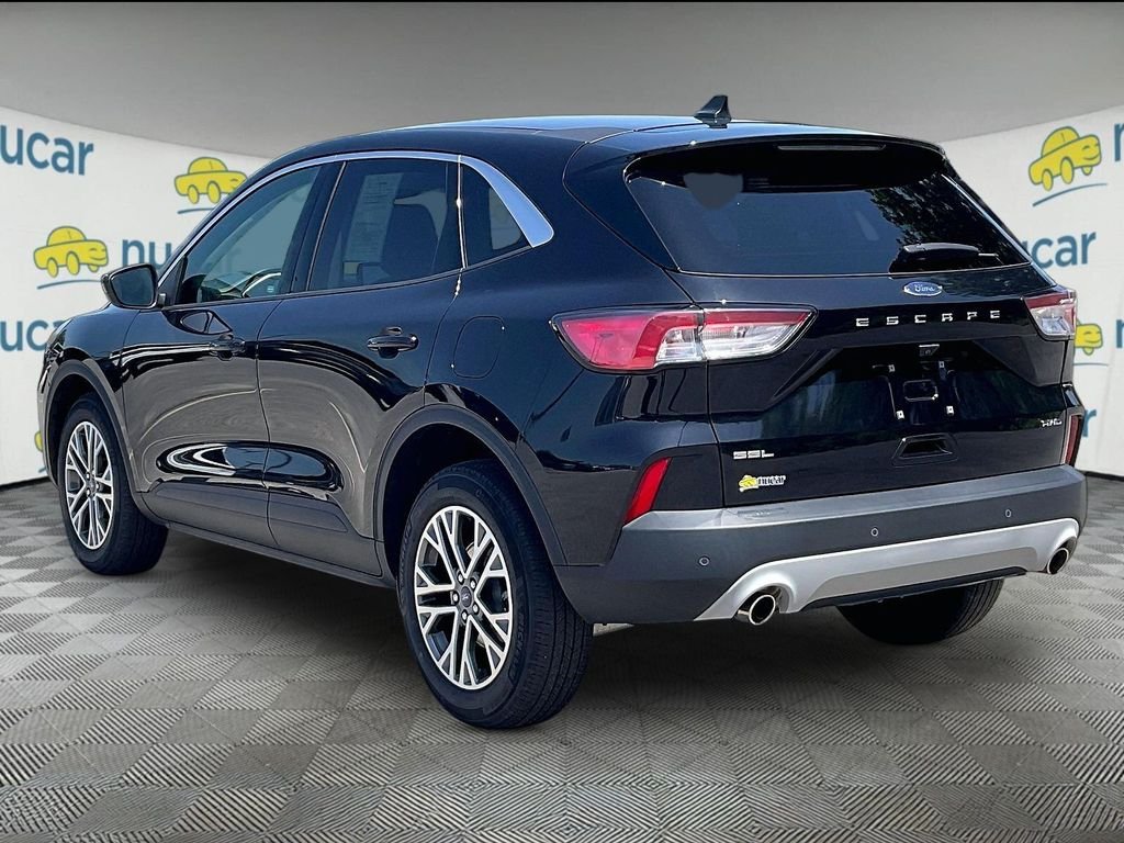 Used 2022 Agate Black Metallic Ford SEL image 4