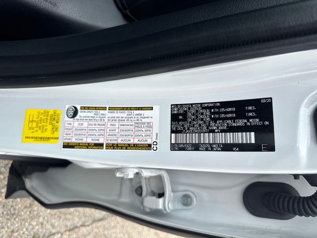 Used 2024 White Lexus 350 Base image 29