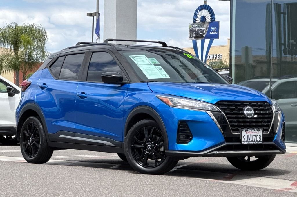 Used 2024 Nissan Kicks SR with VIN 3N1CP5DV1RL472898 for sale in Fullerton, CA