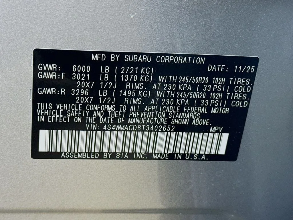 Used 2026 Silver Subaru Limited image 44