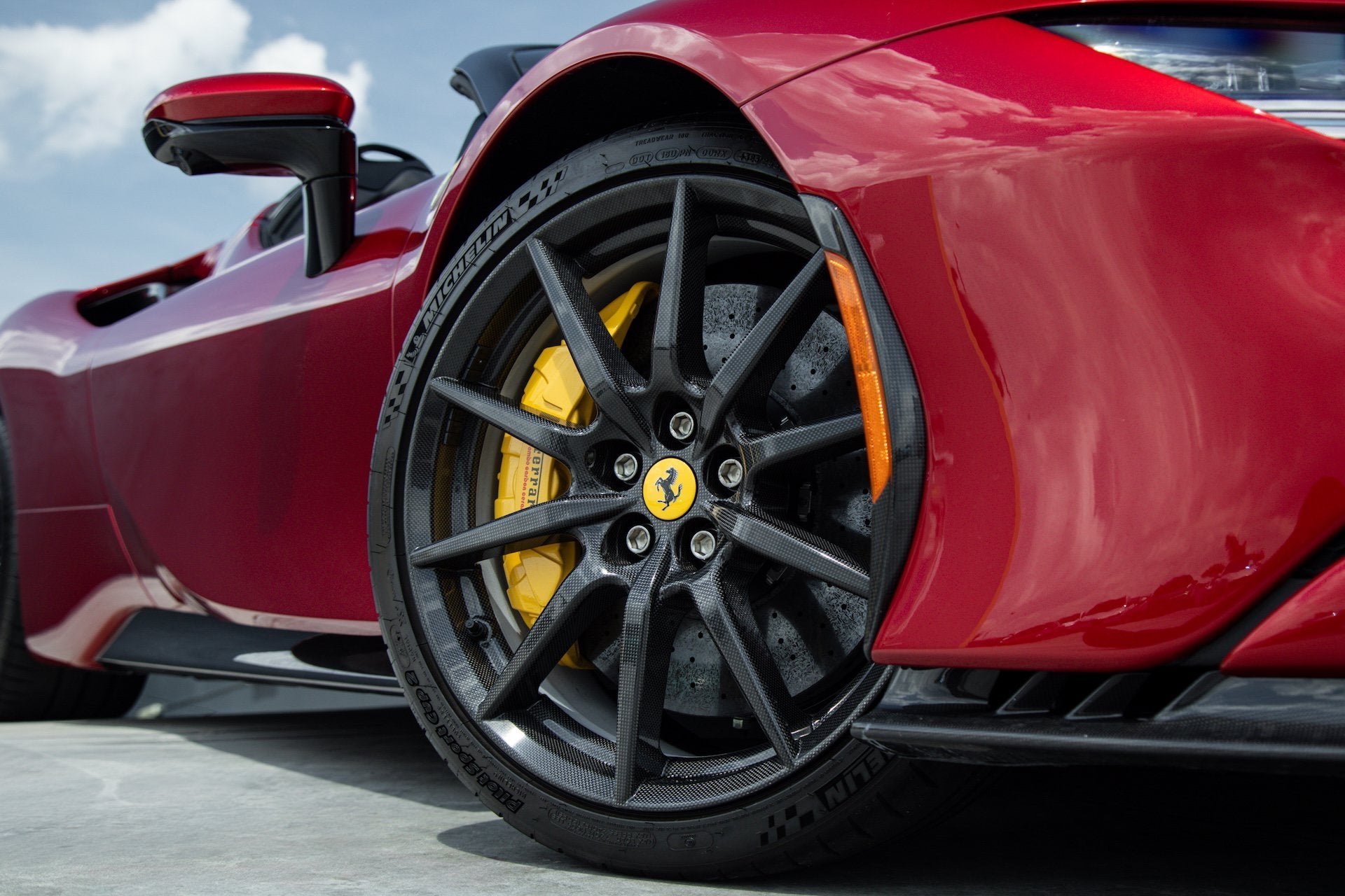 Certified Used 2025 Rosso Fuoco Ferrari  image 47