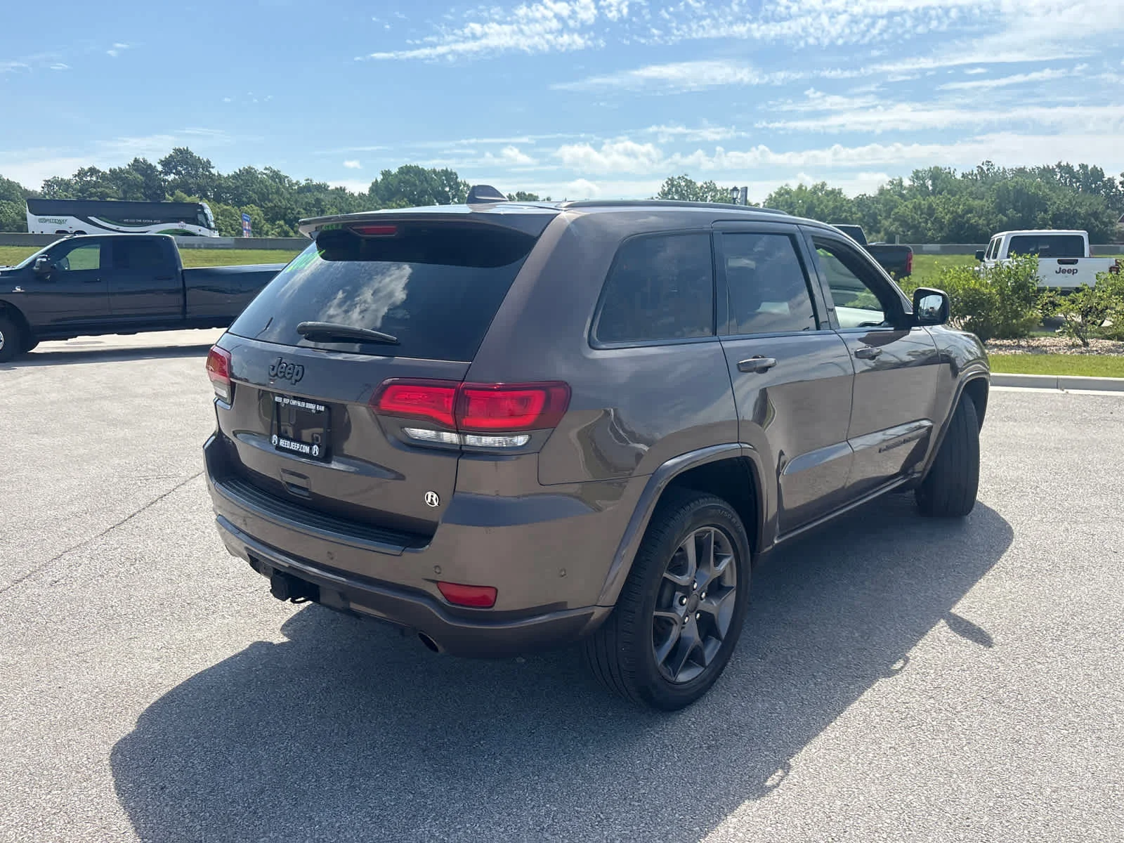 Used 2021 Walnut Brown Metallic Clearcoat Jeep 80th Anniversary image 10