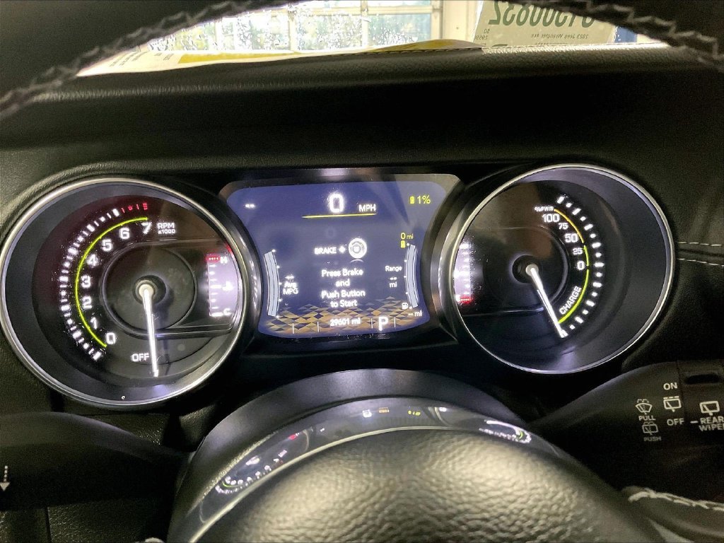 Used 2023 Gray Jeep Sahara 4xe image 24