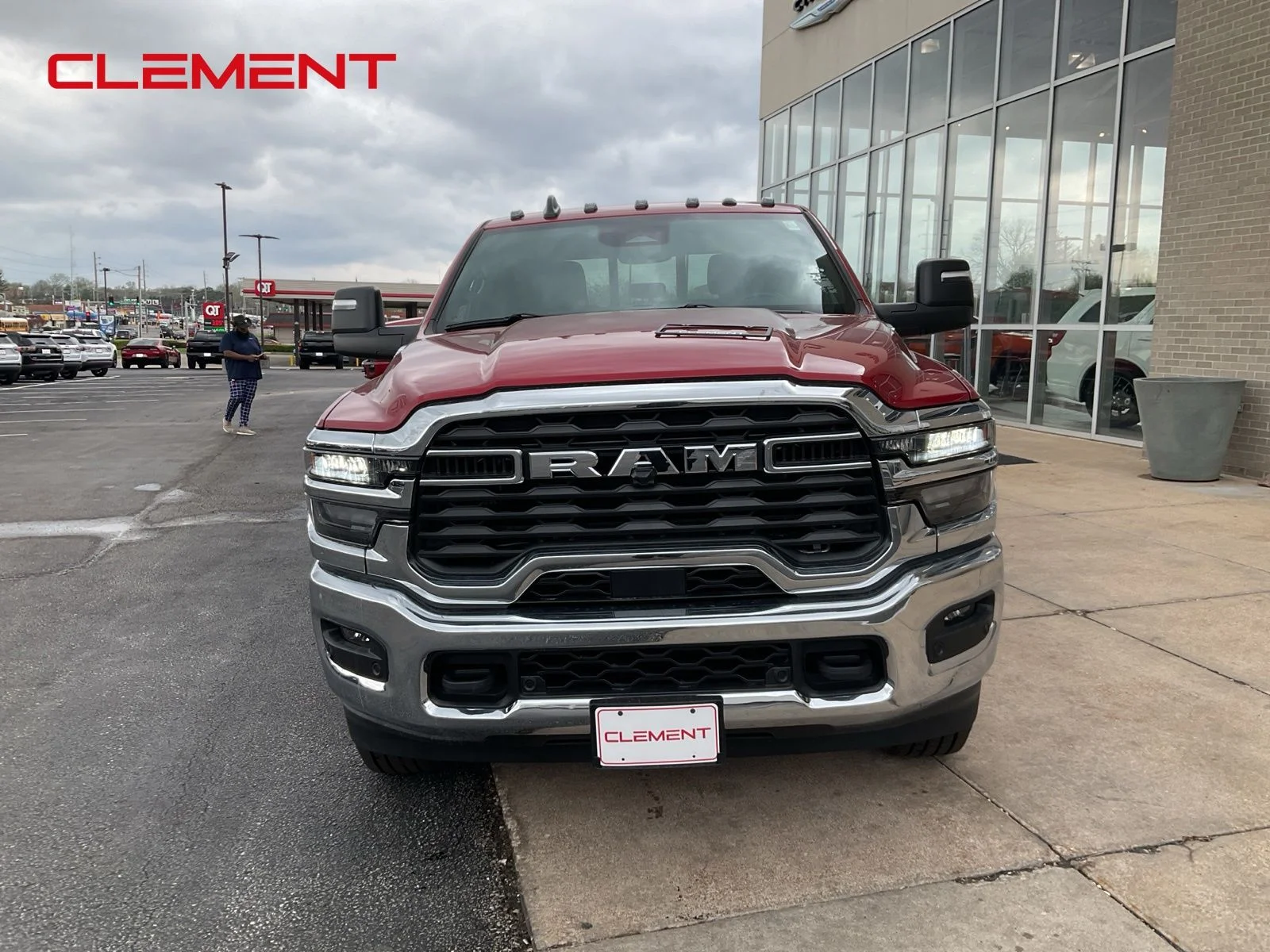 New 2026 Molten Red Pearl-Coat Exterior Paint RAM Tradesman image 3