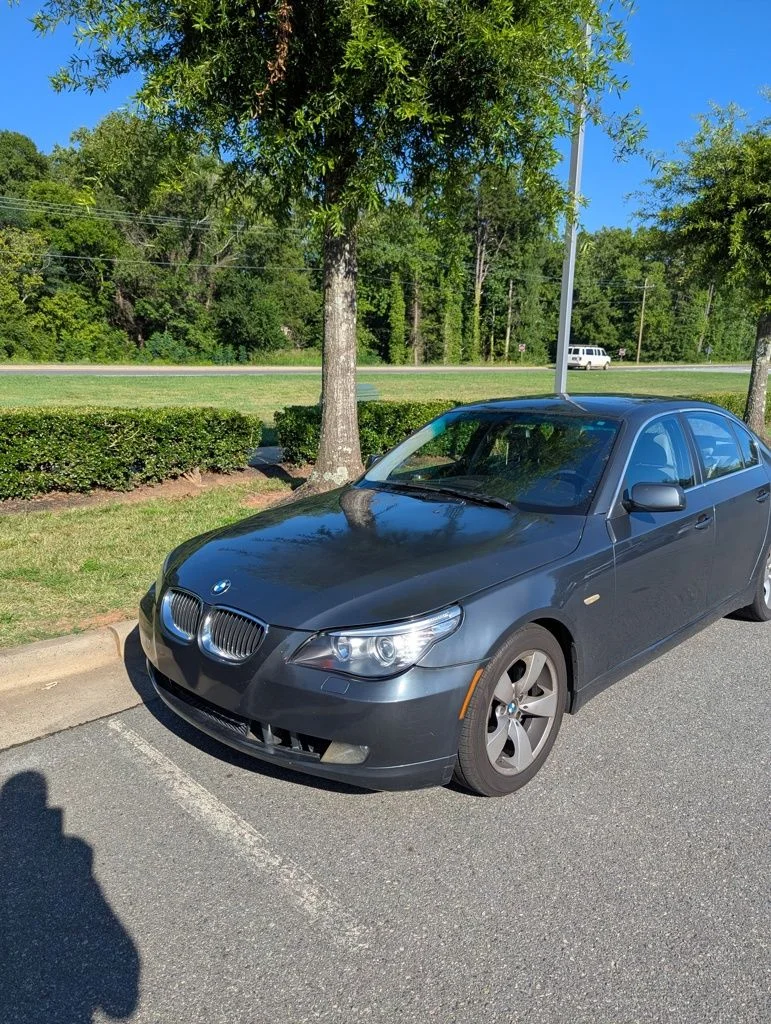 Used 2008 Platinum Gray Metallic BMW 528i image 1