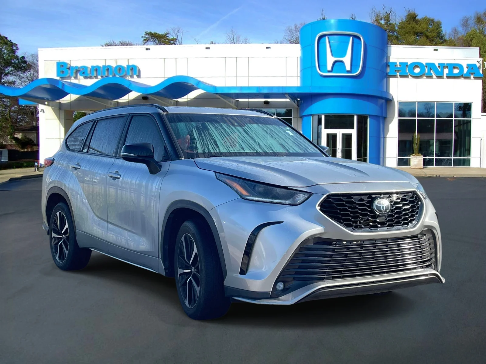 Used 2021 Silver Toyota XSE image 1