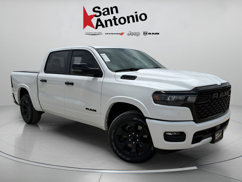 New 2026 Bright White Clear-Coat Exterior Paint RAM Big Horn/Lone Star image 1