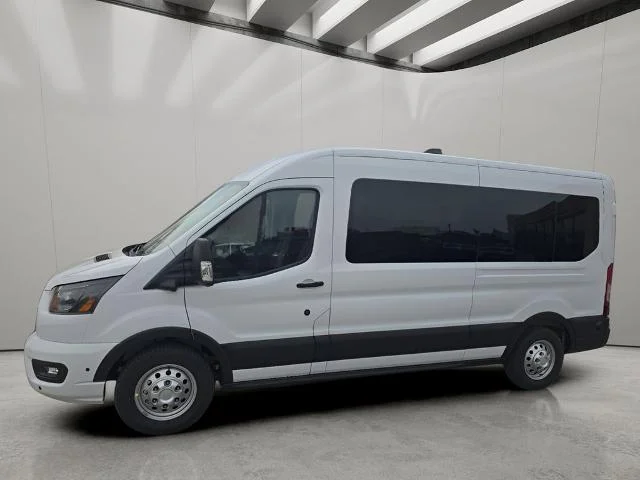 New 2026 Oxford White Ford Passenger Van XLT image 2