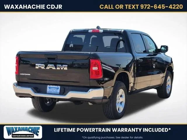 New 2026 Diamond Black Crystal Pearl-Coat Exterior Paint RAM LONE STAR image 5