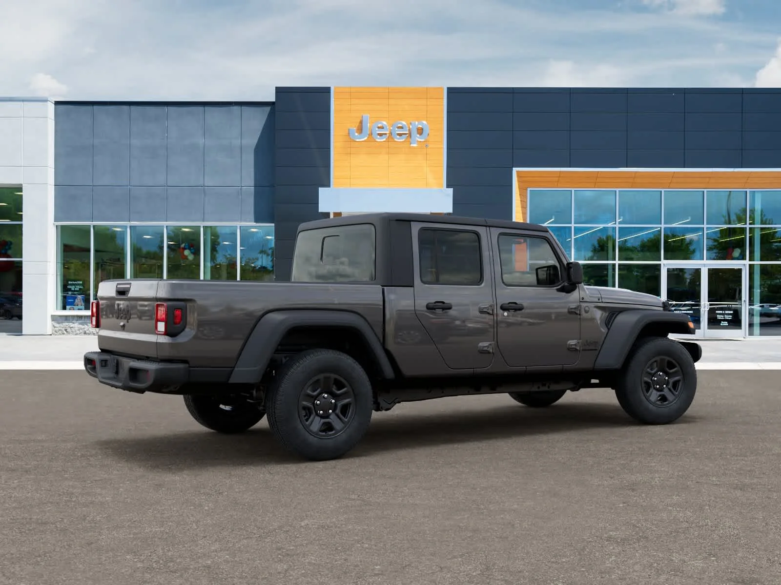 New 2026 Granite Crystal Metallic Clearcoat Jeep Sport image 4