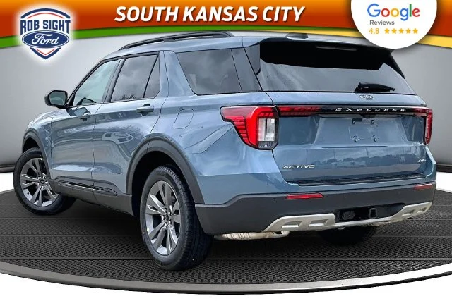 New 2026 Vapor Blue Metallic Ford Active image 3