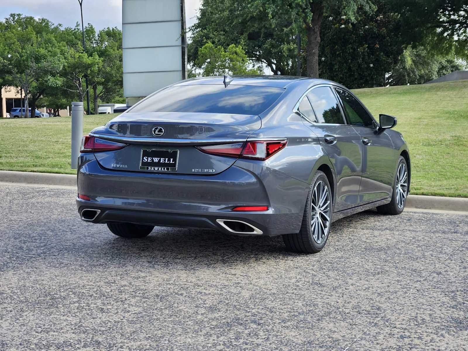 Certified Used 2022 CLOUDBURST GRAY Lexus  image 4