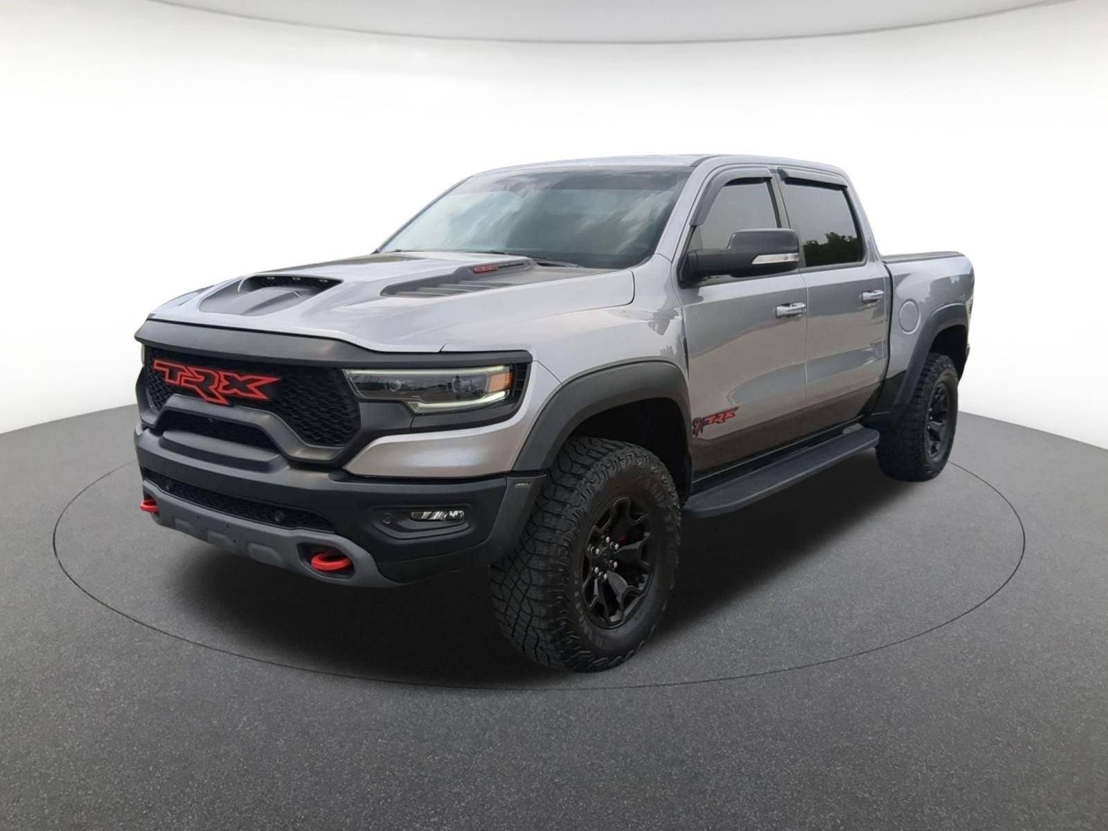 Used 2021 Billet Silver Metallic Clearcoat Ram TRX image 9