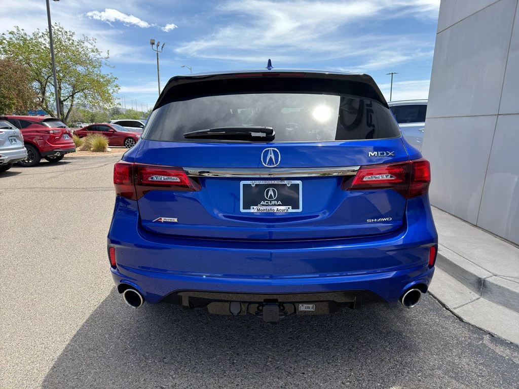 Used 2020 Apex Blue Pearl Acura SH-AWD A-Spec image 7