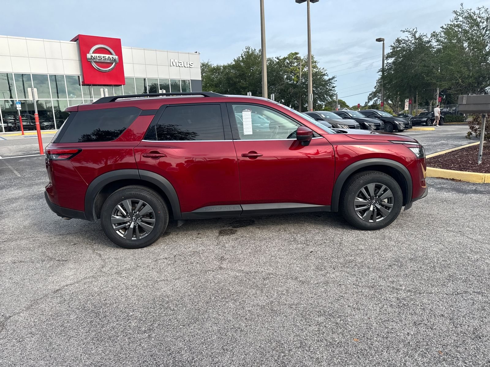 Certified Used 2024 Red Nissan SV image 4
