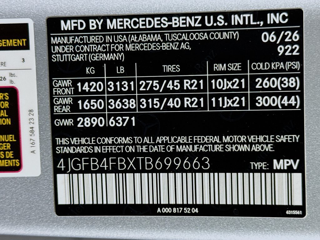 New 2026 Cirrus Silver Metallic Mercedes-Benz GLE 350 image 68
