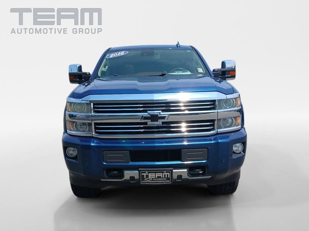 Used 2016 DEEP OCEAN BLUE METALLIC Chevrolet High Country image 2