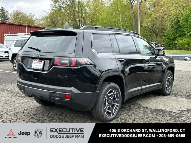 New 2026 Diamond Black Crystal Pearl-Coat Exterior Paint Jeep Limited image 4