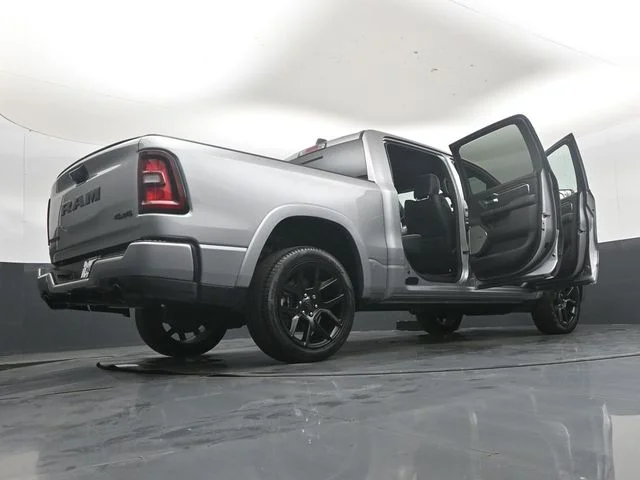 New 2026 Billet Silver Metallic Clear-Coat Exterior Paint RAM Laramie image 52