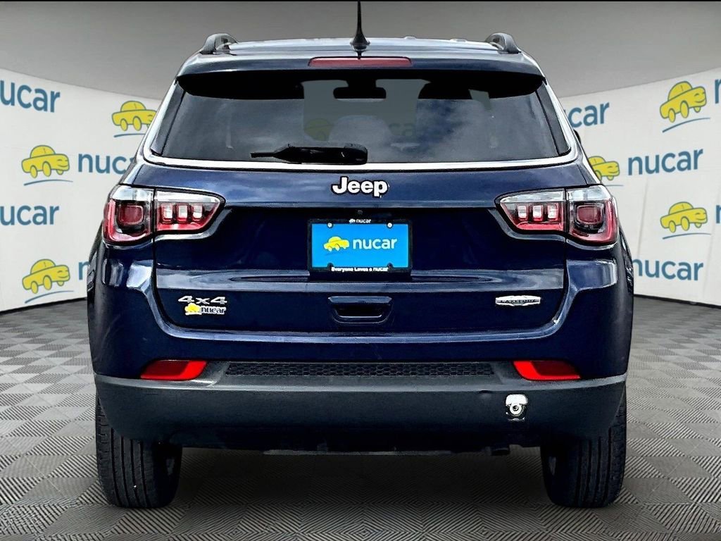 Used 2021 Blue Jeep Latitude image 5