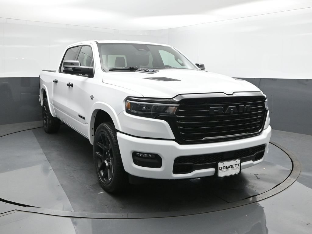 New 2026 Bright White Clear-Coat Exterior Paint RAM Laramie image 22