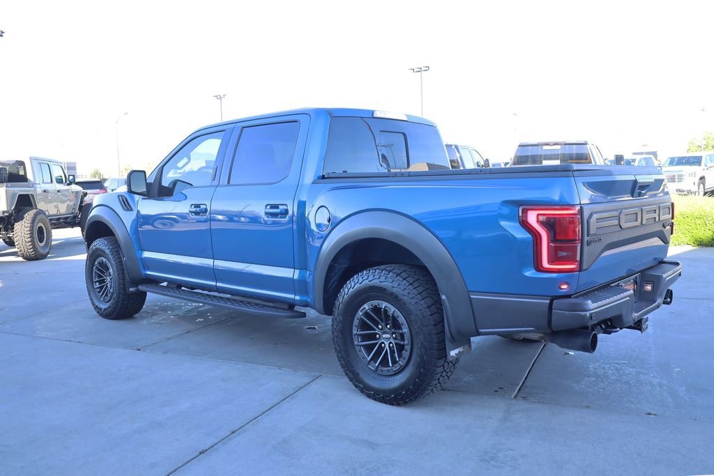Used 2020 Blue Metallic Ford Raptor image 4