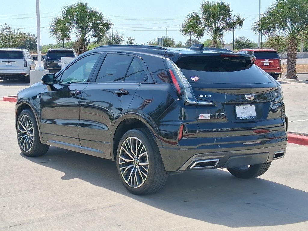 Used 2024 Stellar Black Metallic Cadillac Sport image 4