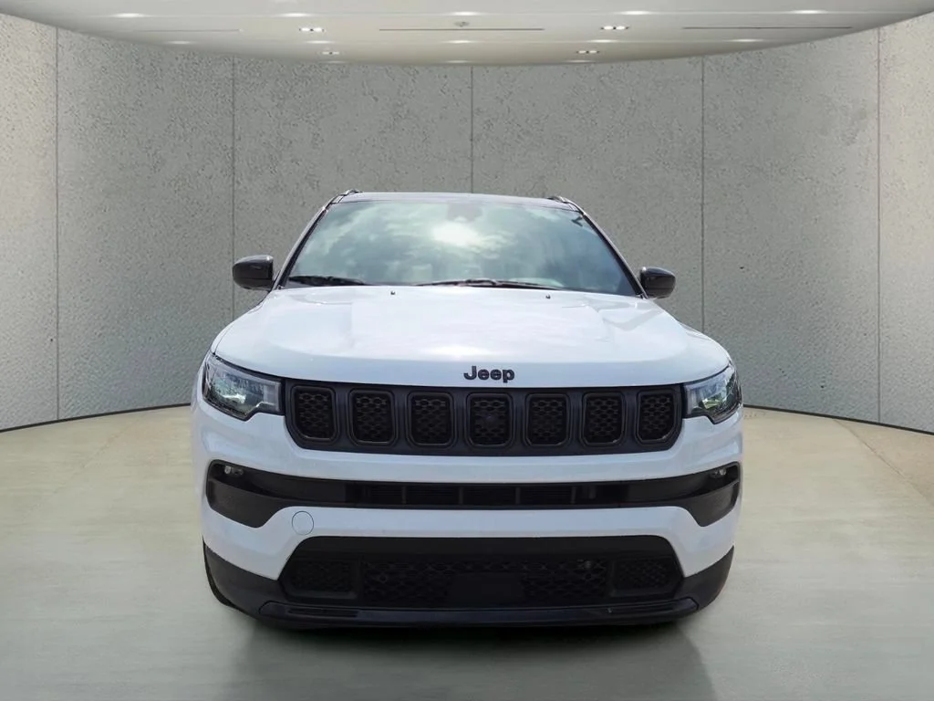 Certified Used 2023 Bright White Clearcoat Jeep Altitude image 12