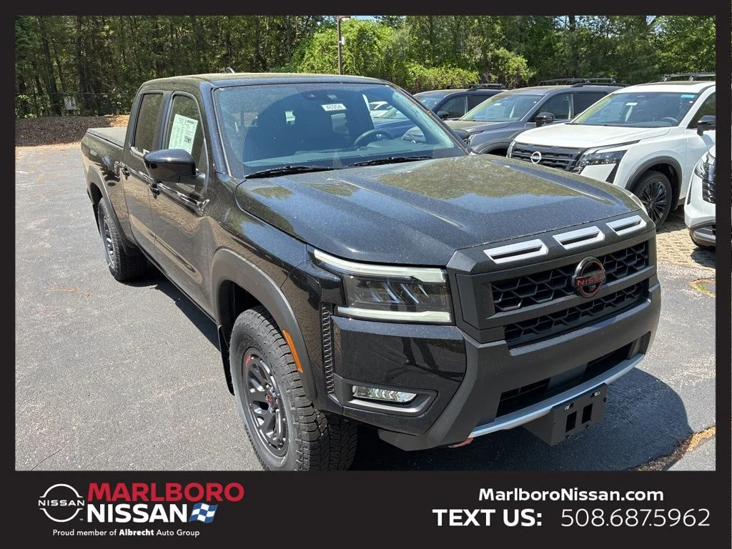 New 2026 Super Black Nissan Crew Cab PRO-4X® Long Bed image 1