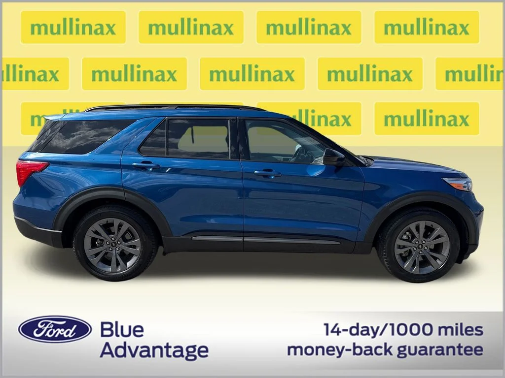 Certified Used 2023 Blue Ford XLT image 2