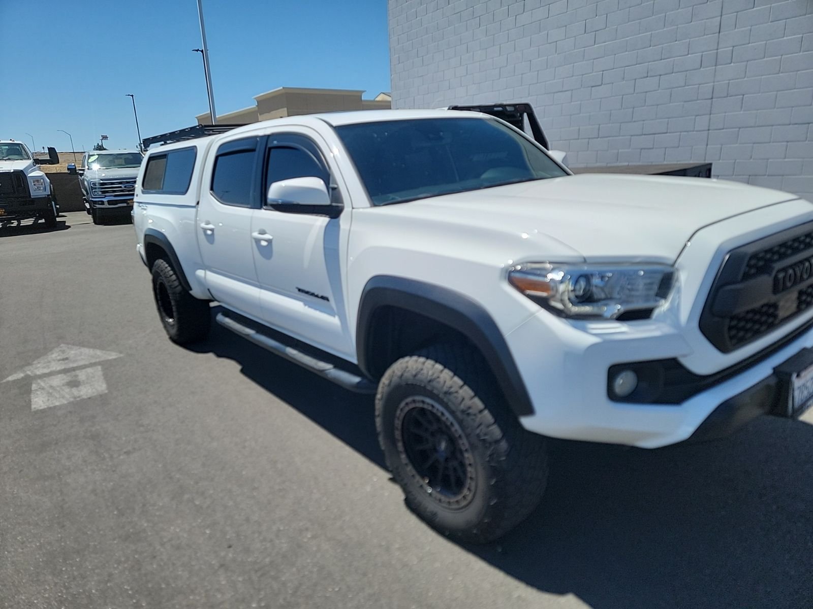 Used 2021 White Toyota TRD Off-Road image 8