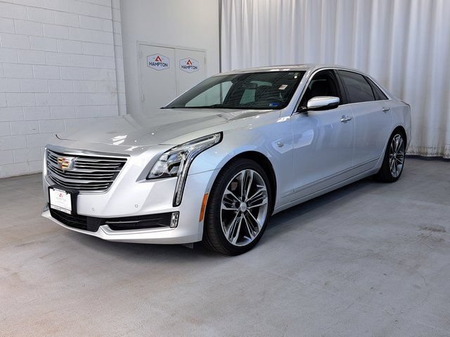 Used 2018 RADIANT SILVER METALLIC Cadillac Platinum AWD image 2