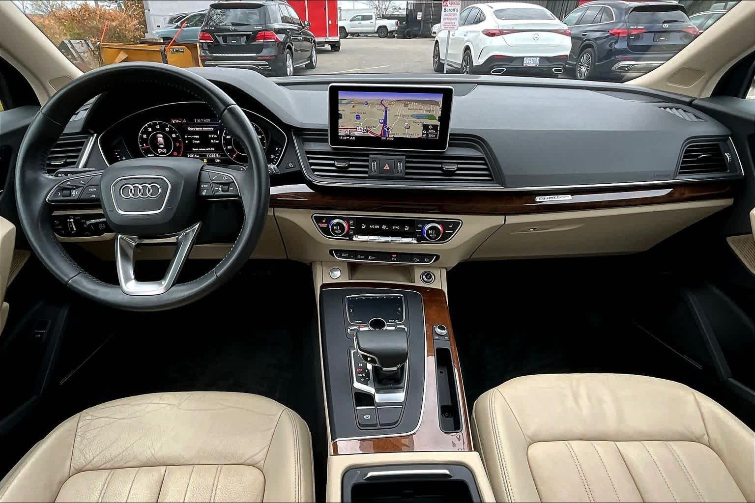 Used 2018 Navarra Blue Metallic Audi Premium Plus image 14