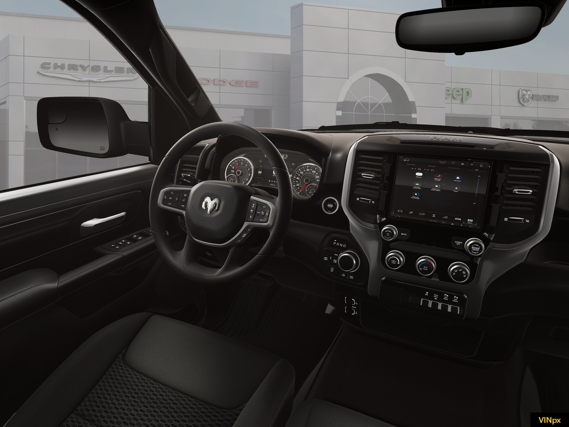 New 2026 Diamond Black Crystal Pearl-Coat Exterior Paint RAM Warlock image 19