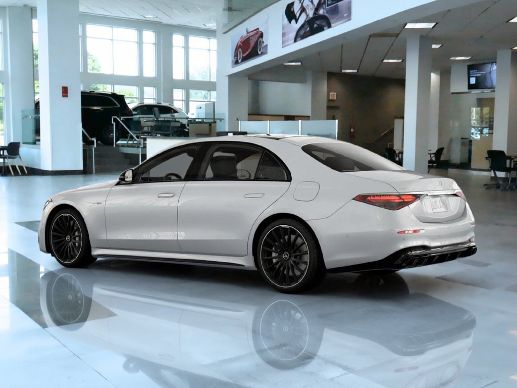 New 2026 MANUFAKTUR Moonlight White Metallic Mercedes-Benz S 63 E AMG® image 70