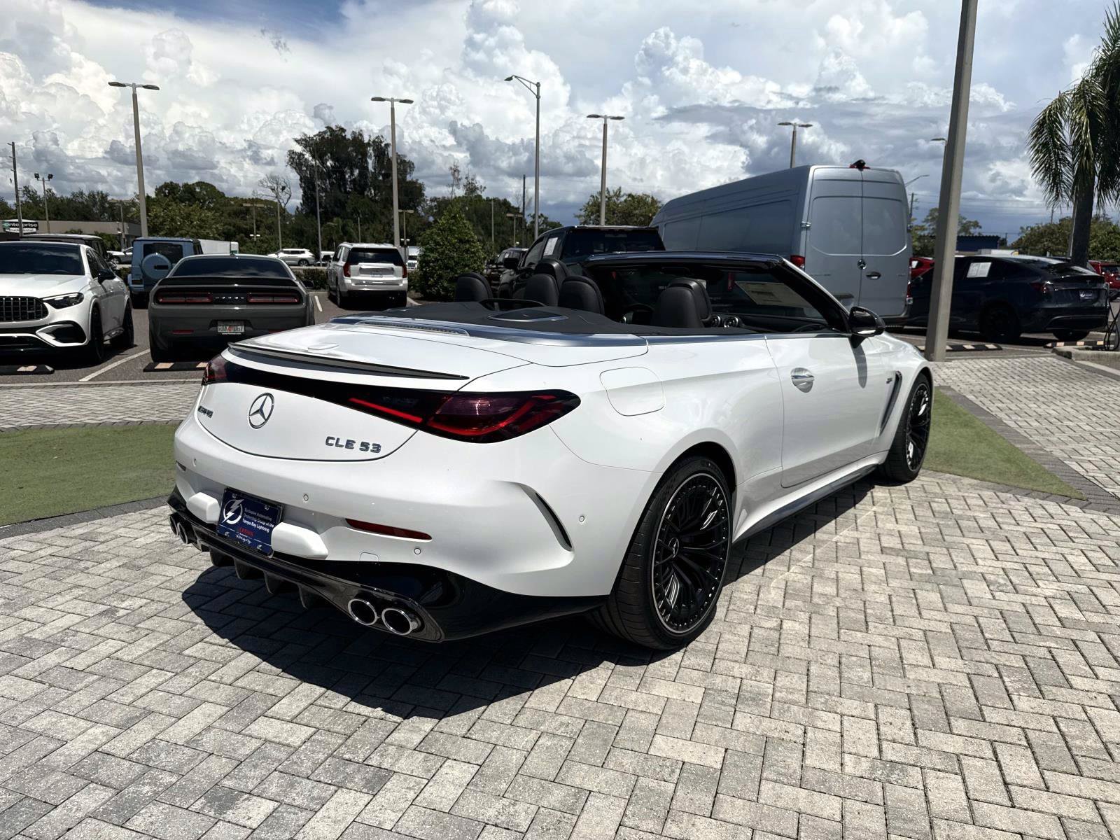 New 2027 Moonlight White Mercedes-Benz AMG®  53 4MATIC+ Cabriolet image 5