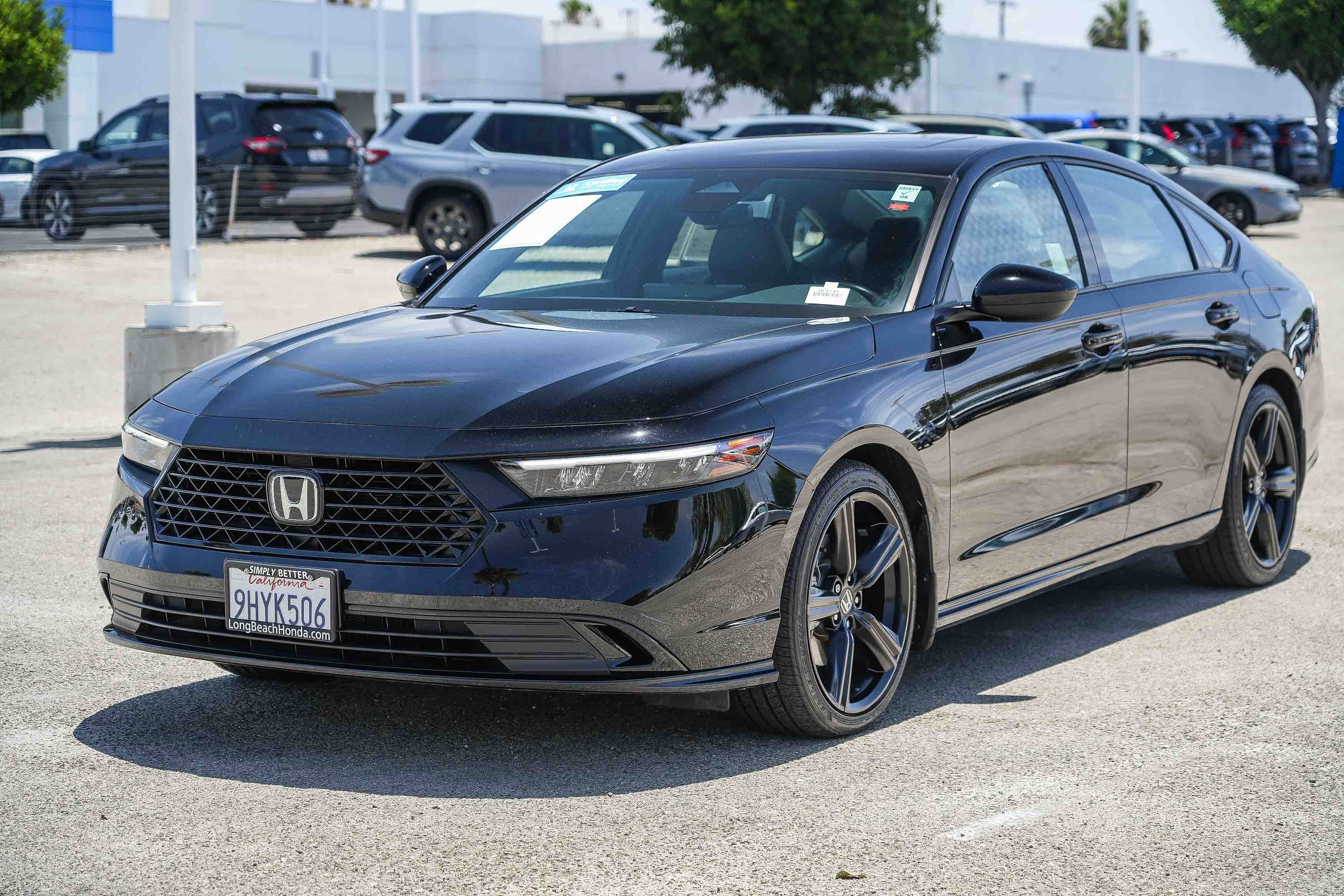 Certified Used 2023 Crystal Black Pearl Honda HYBRID SPORT-L image 5