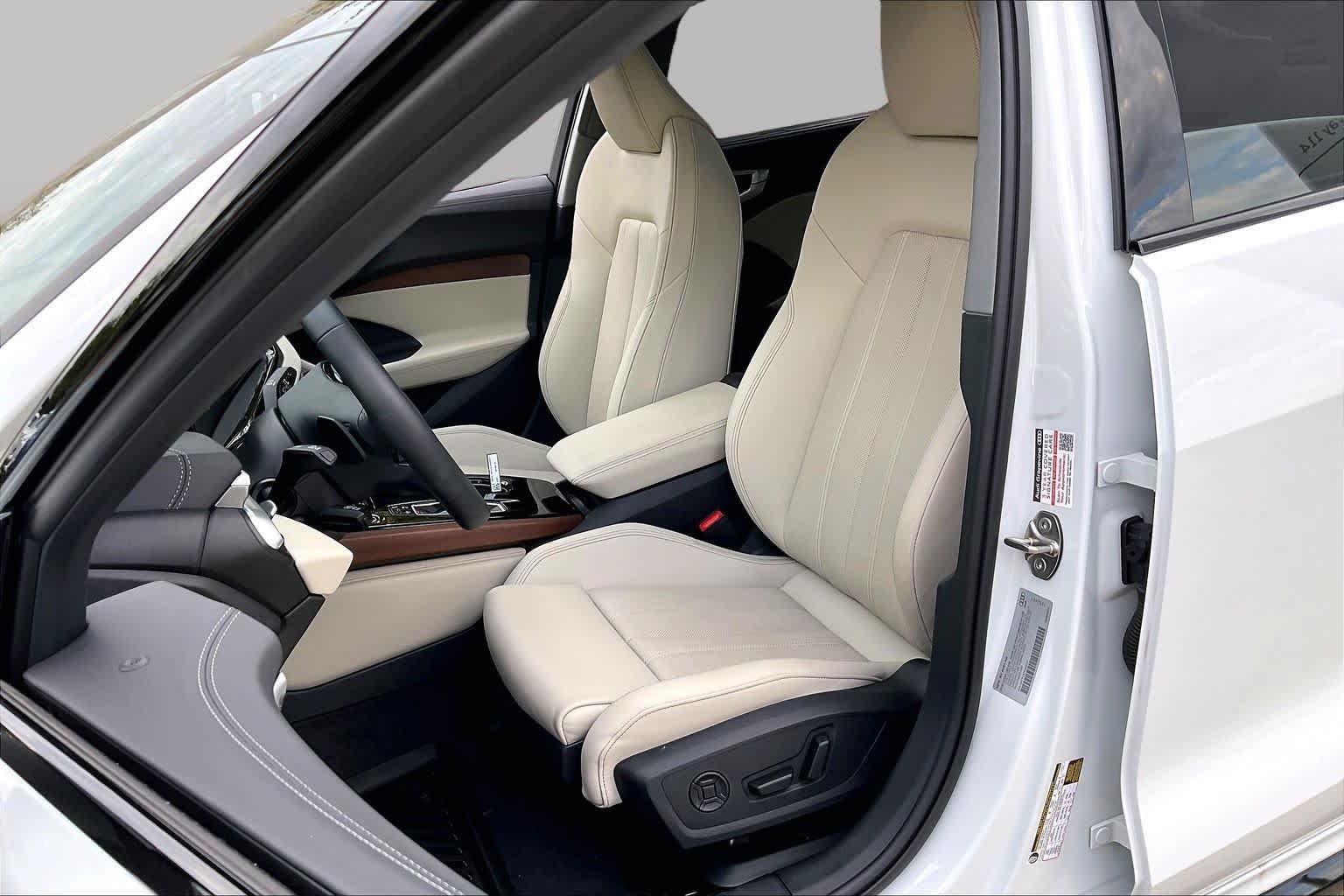 Used 2026 Glacier White Metallic Audi Premium Plus image 8