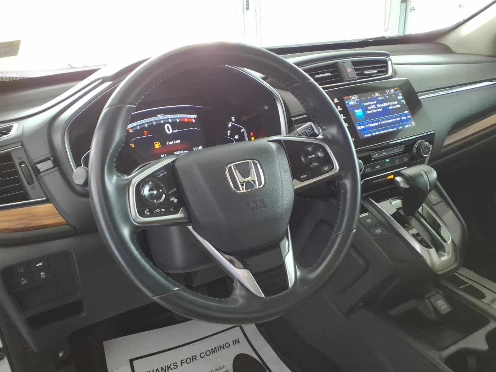 Certified Used 2019 Platinum White Pearl Honda EX-L image 11