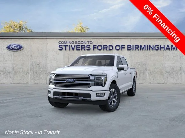 New 2026 Star White Metallic Tri-Coat Ford Platinum® image 3