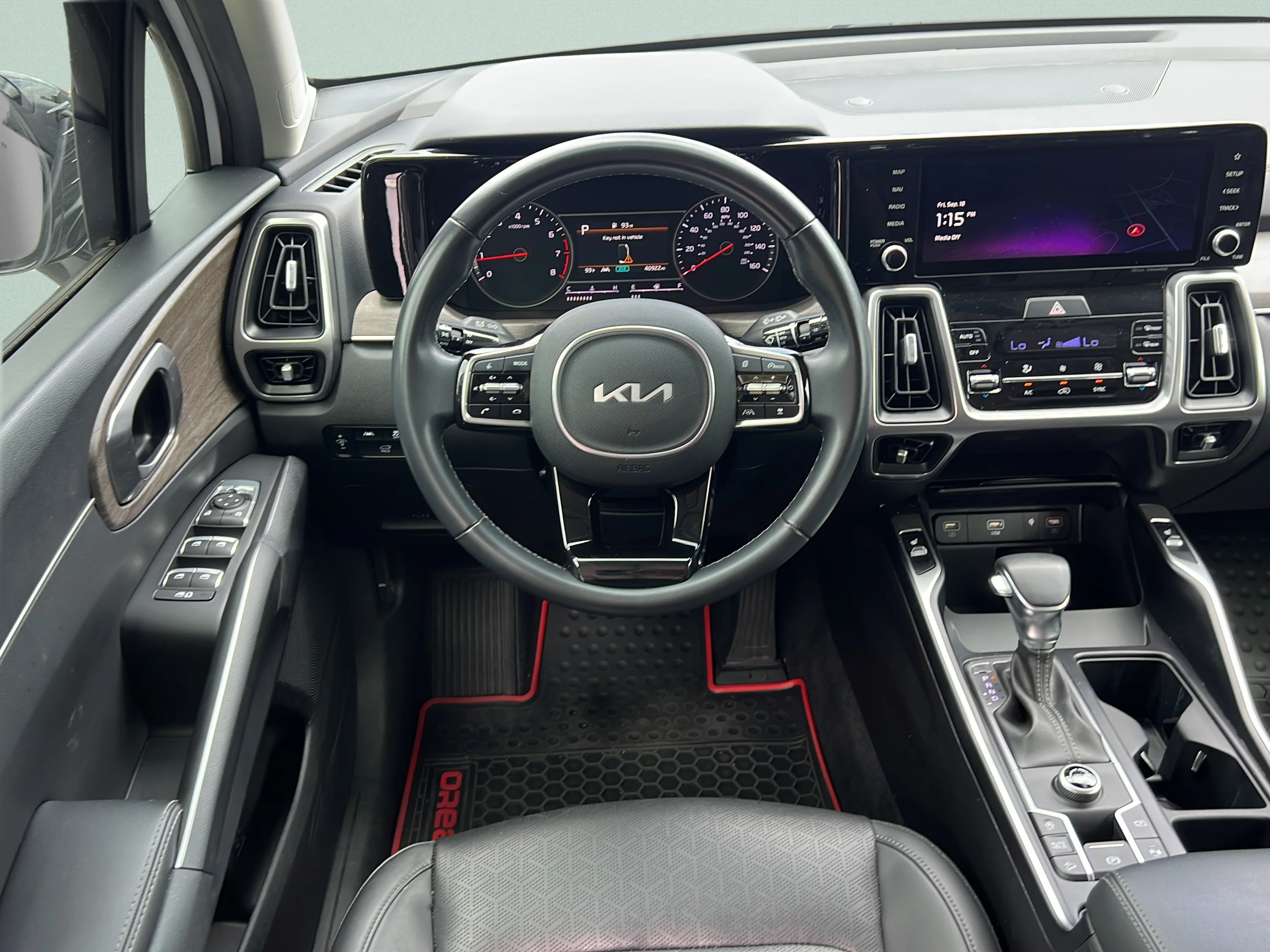 Used 2023 Glacial White Pearl Kia EX image 16