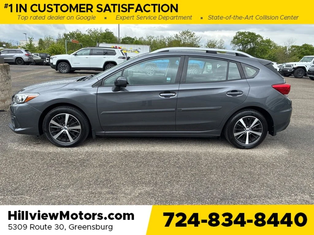 Certified 2021 Subaru Impreza Premium with VIN 4S3GTAV67M3717069 for sale in Greensburg, PA